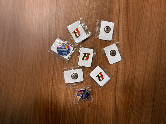 Indian Flag Lapel Pin - Magnetic — Buy Online India