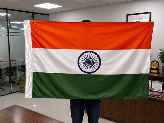 Printed Indian Flag