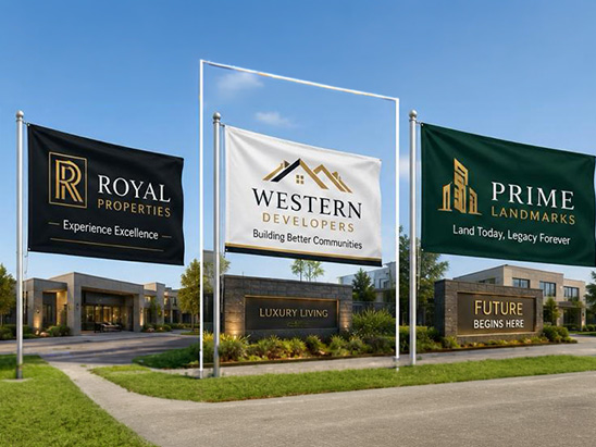 Real Estate Flags